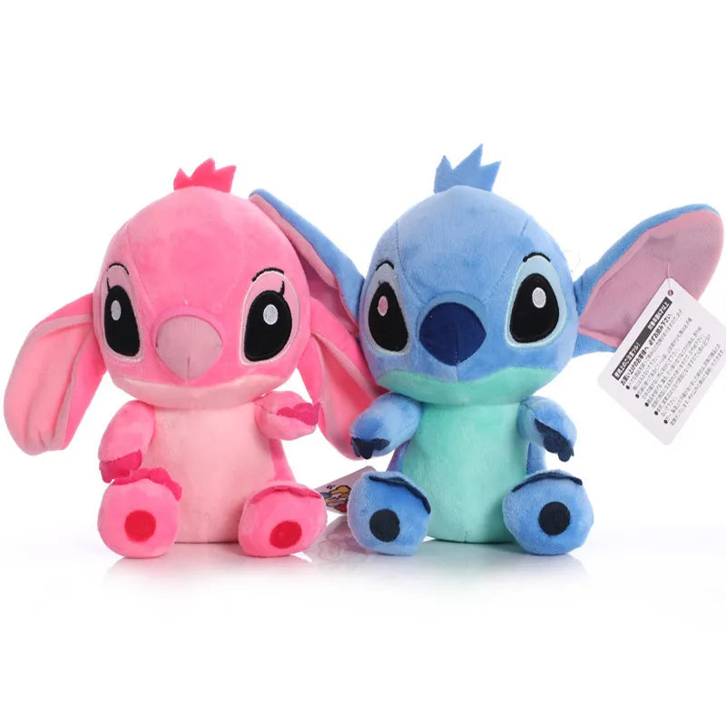 Blue Pink Stitch Plush Dolls