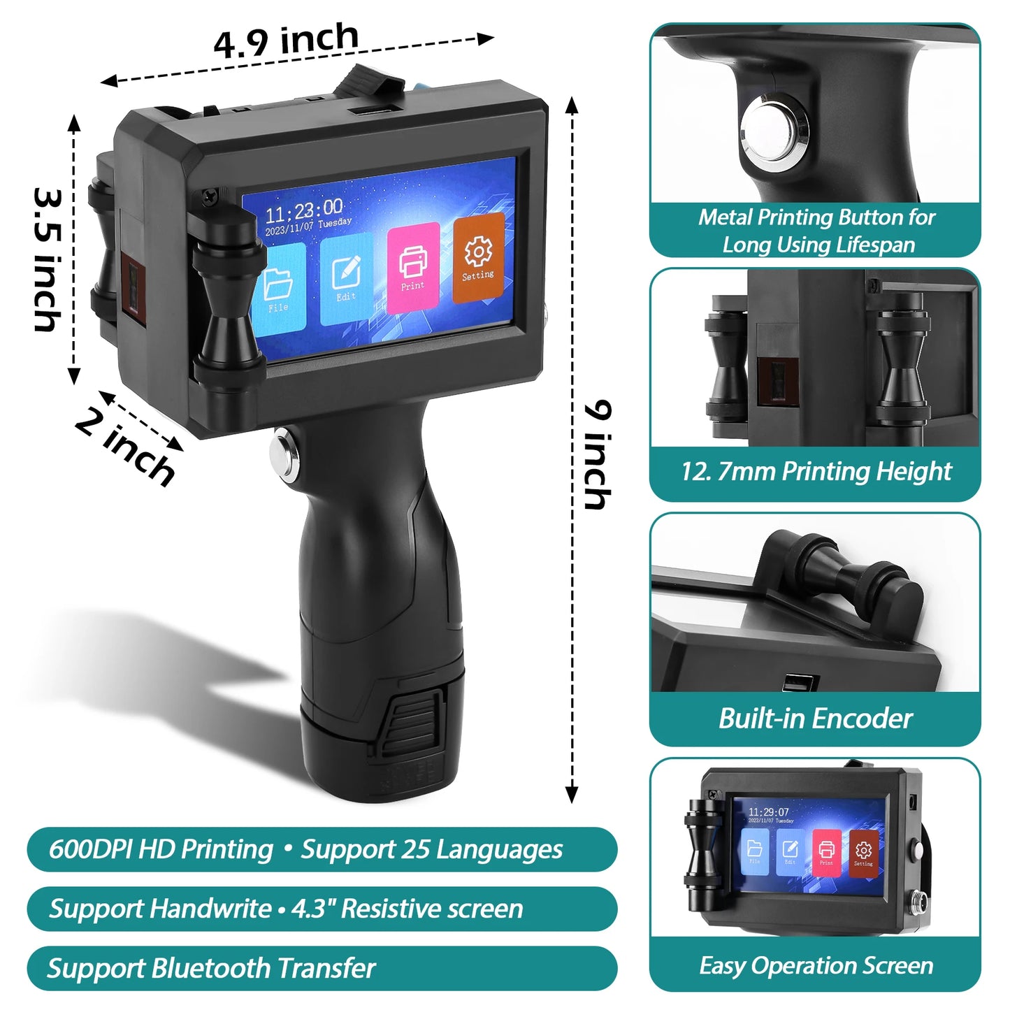 Portable Laser Printer